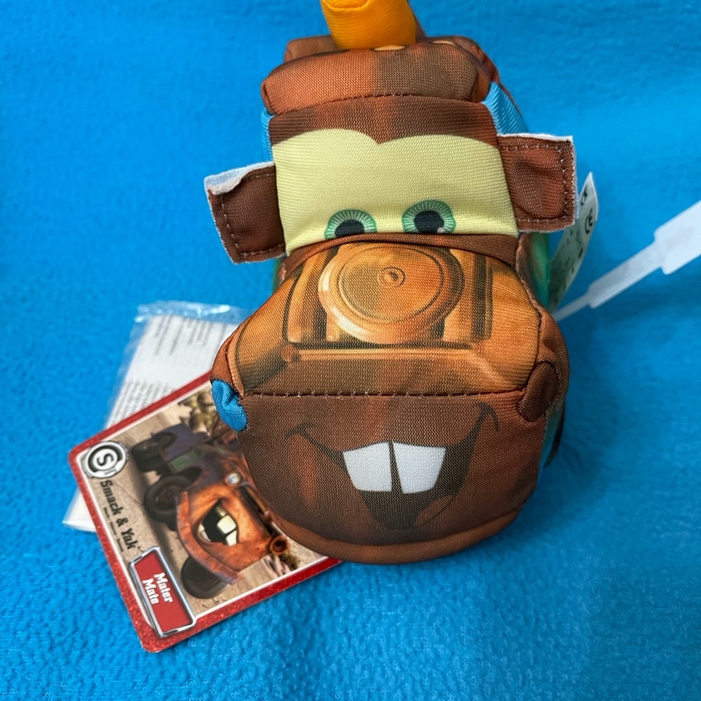 DISNEY MATTEL MATER CARS SMACK & YAK PLUSH TOW TRUCK - NEW